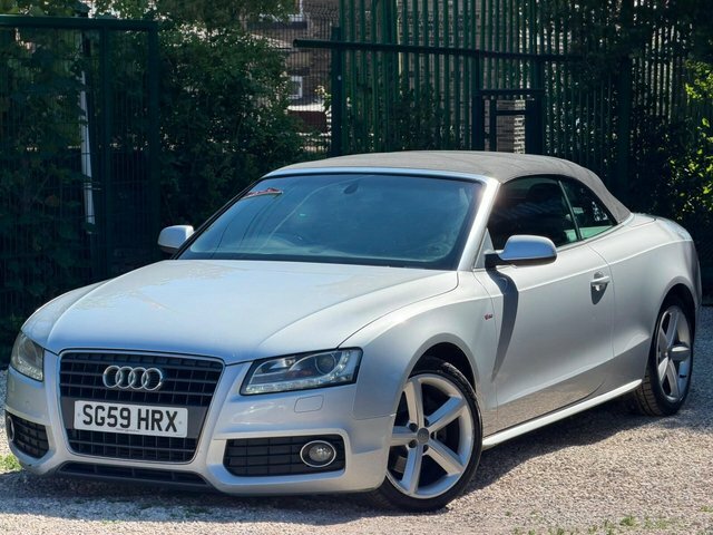 Audi A5 Cabriolet Silver #10