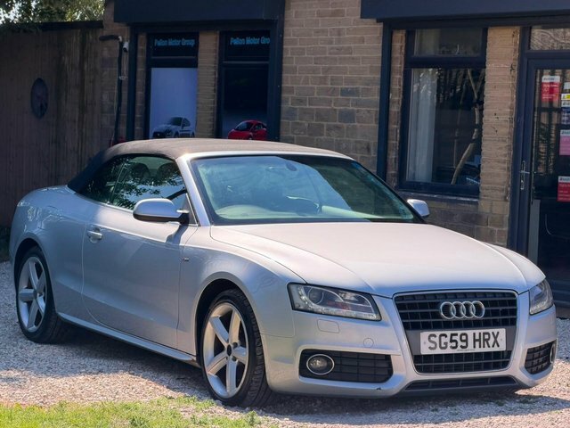Audi A5 Convertible Silver #6