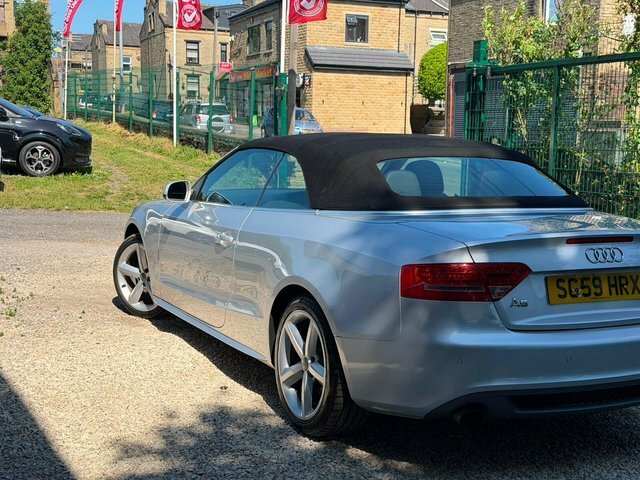 Audi A5 Cabriolet Silver #13