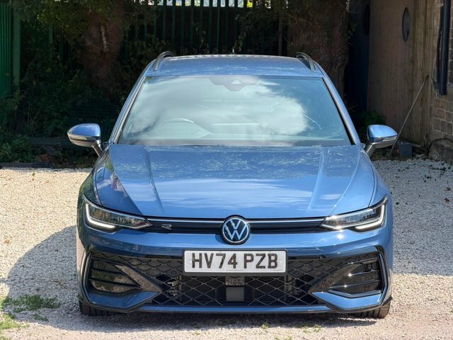 Volkswagen Golf Estate HV74PZB Blue #2