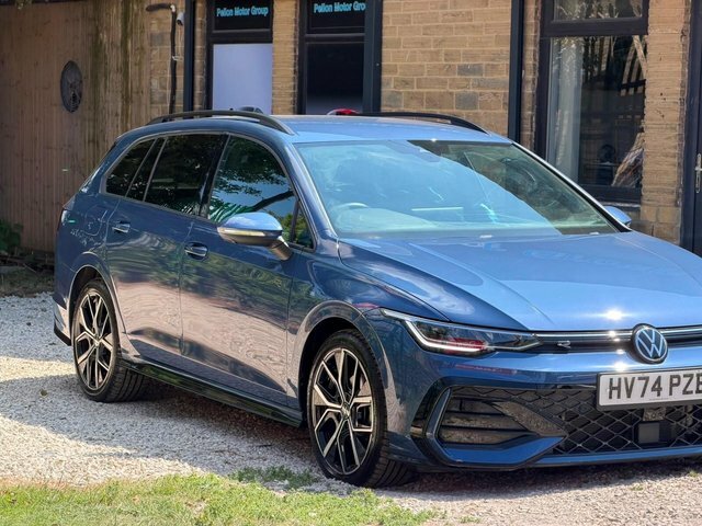 Volkswagen Golf Estate HV74PZB Blue #5