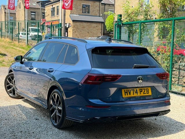 Volkswagen Golf Estate HV74PZB Blue #4