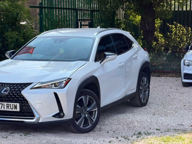 Lexus UX Suv White #3