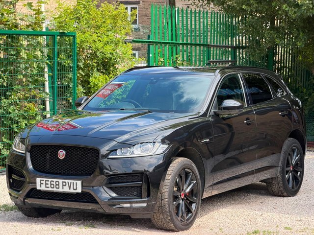 Jaguar F-Pace Suv Black #5
