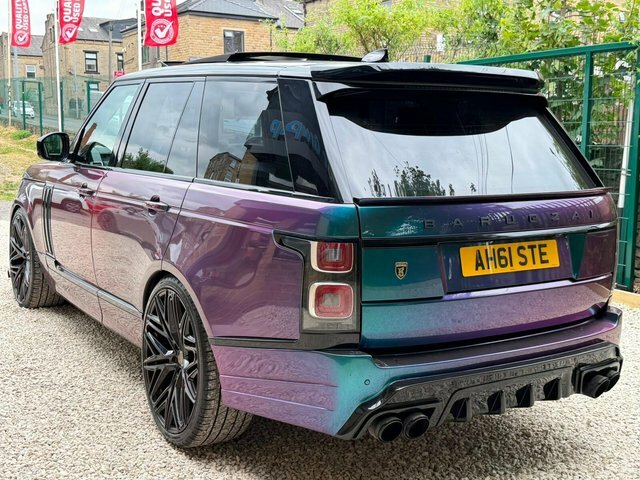 Land Rover Range Rover Suv Black #6