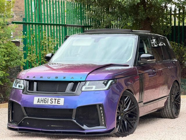 Land Rover Range Rover Suv Black #2