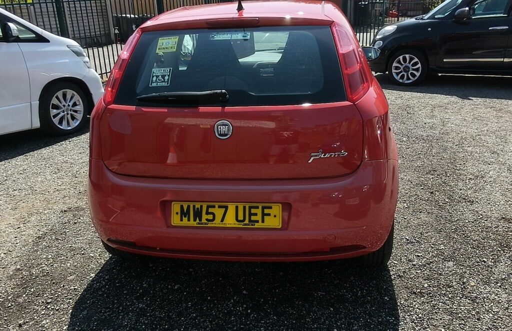 Fiat Punto Hatchback Black #5