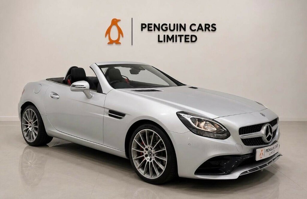 Mercedes-Benz SLC Convertible 2.1 Slc250d Amg Line G-tronic Euro 6 Silver