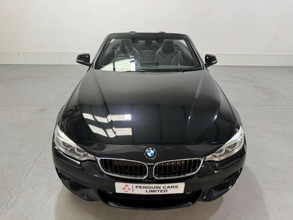 BMW 4 Series Convertible 2.0 420D M Sport Euro 6 Ss Black #5