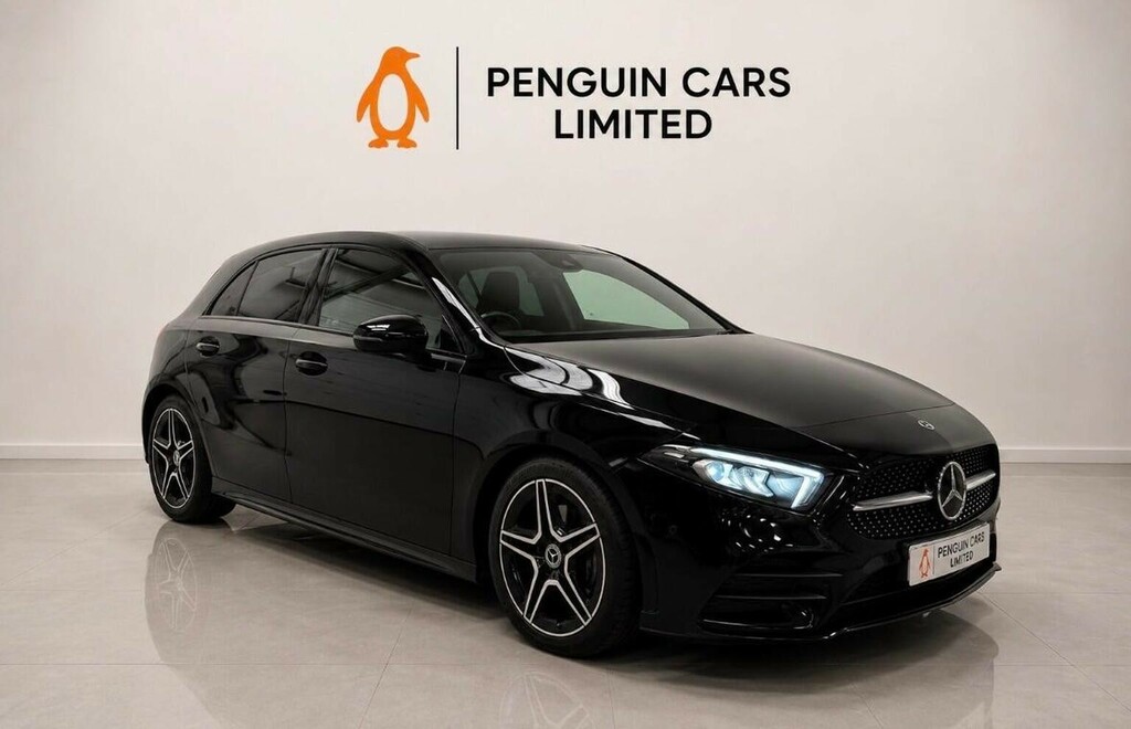 Mercedes-Benz A Class Hatchback 1.3 A200 Amg Line Executive 7G-dct Eur Black