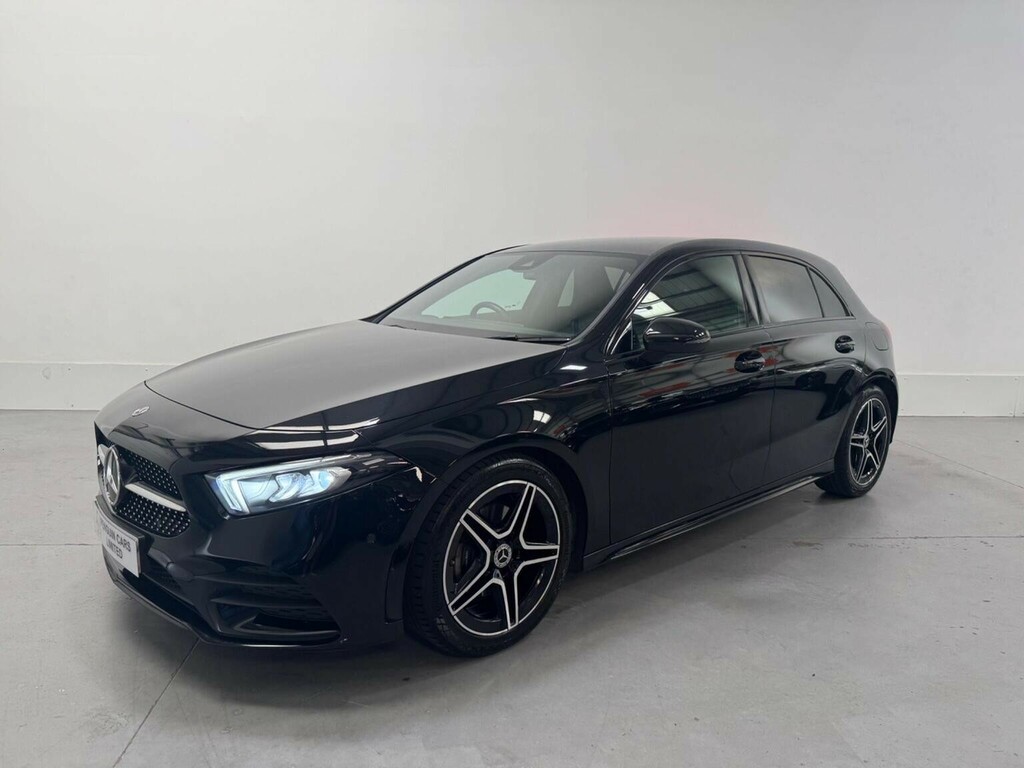 Mercedes-Benz A Class Hatchback 1.3 A200 Amg Line Executive 7G-dct Eur WN23UDE Black #6