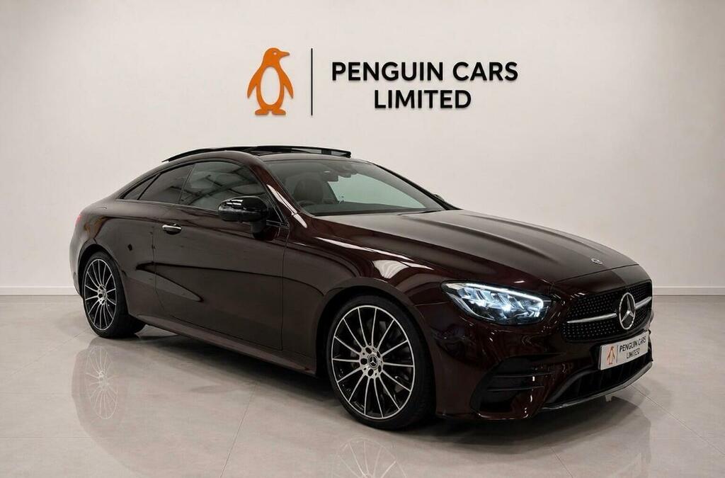 Mercedes-Benz E Class 2.0 E300h Mhev Amg Line Night Edition Premium Plu Red