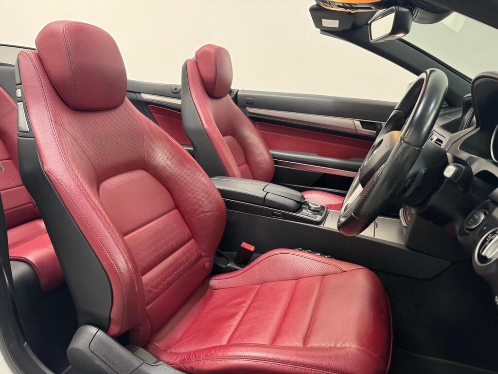 Mercedes-Benz E Class Convertible 3.5 E400 V6 Amg Line Cabriolet G-troni White #2