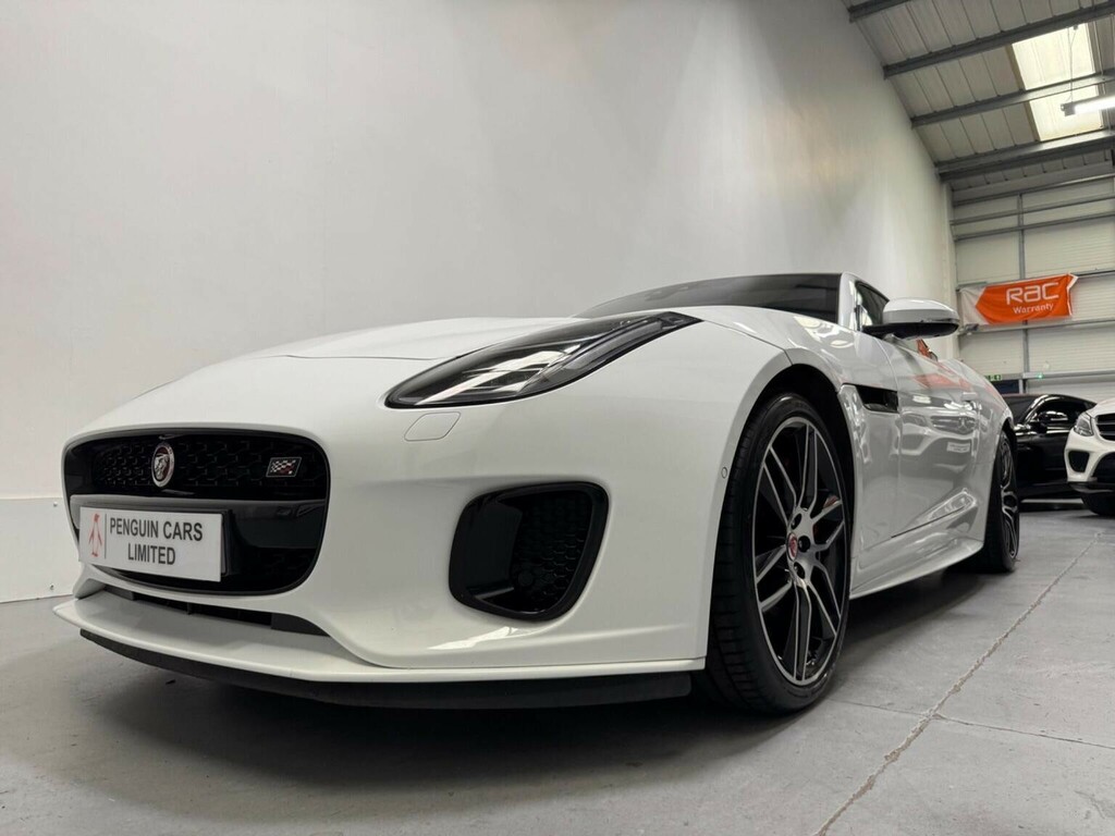 Jaguar F-Type 3.0 V6 Chequered Flag Awd Euro 6 Ss White #6