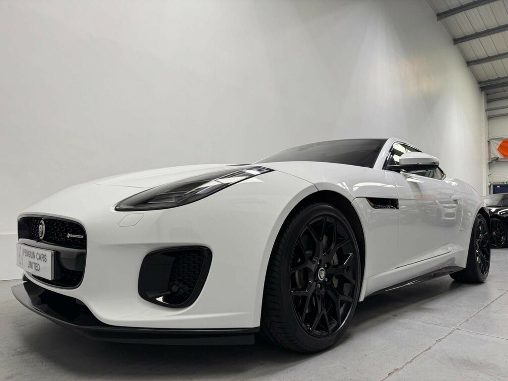 Jaguar F-Type 3.0 V6 R-dynamic Euro 6 Ss White #6