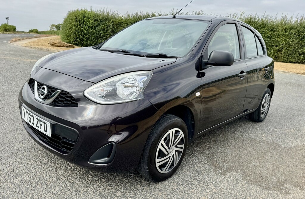 Nissan Micra 1.2 Visia Black #3