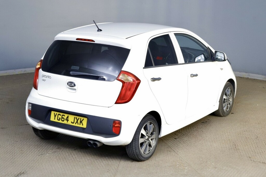 Kia Picanto 1.0 Vr7 White #2