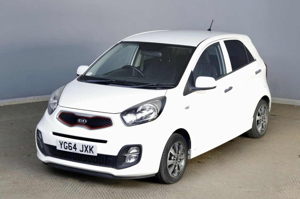 Kia Picanto 1.0 Vr7 White #3