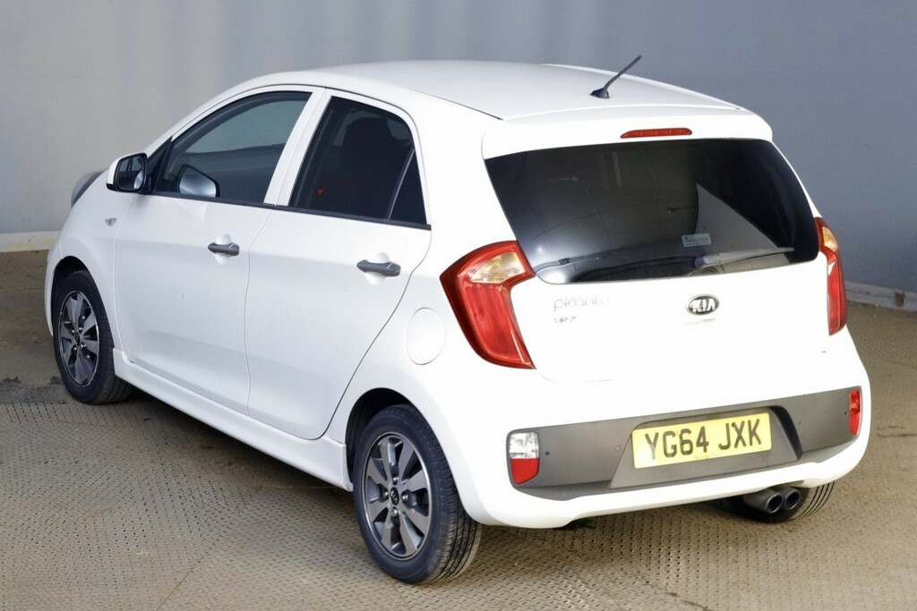 Kia Picanto 1.0 Vr7 White #4
