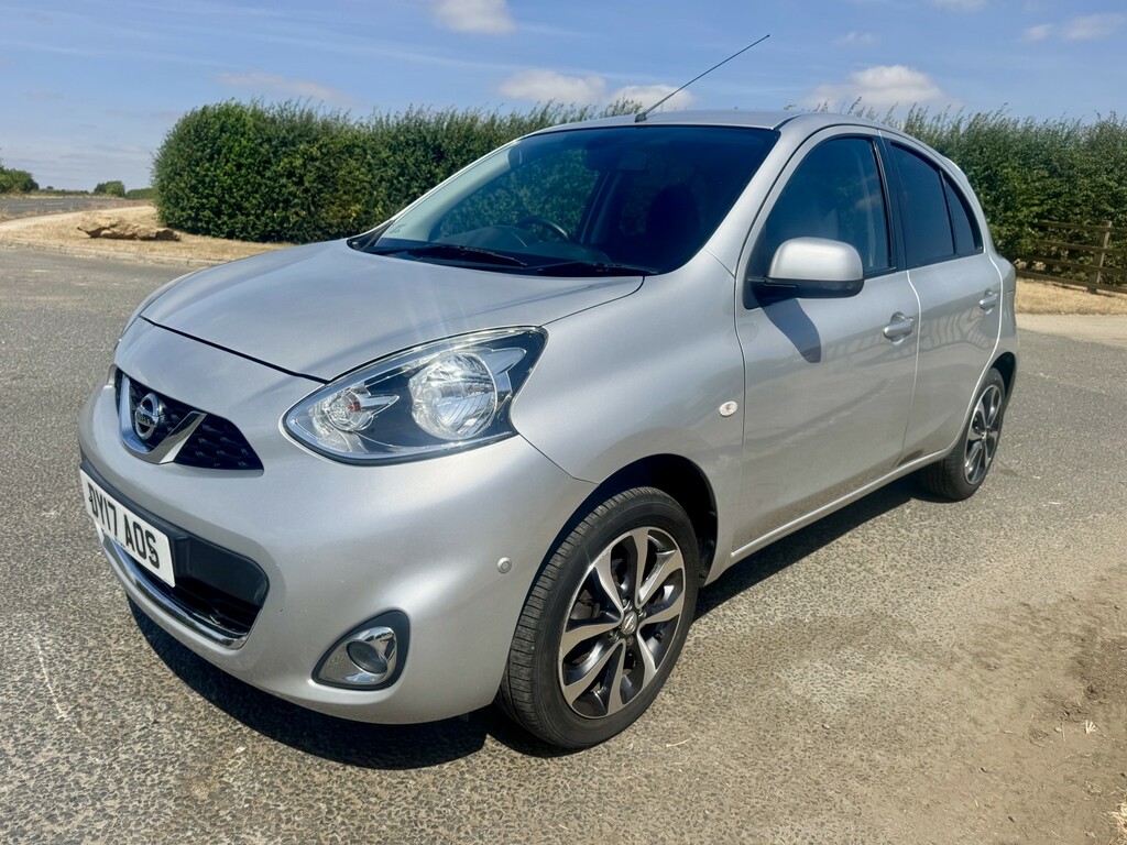 Nissan Micra 1.2 N-tec Satnav Bluetooth Silver #4