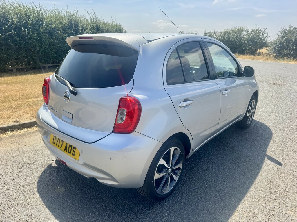 Nissan Micra 1.2 N-tec Satnav Bluetooth Silver #3