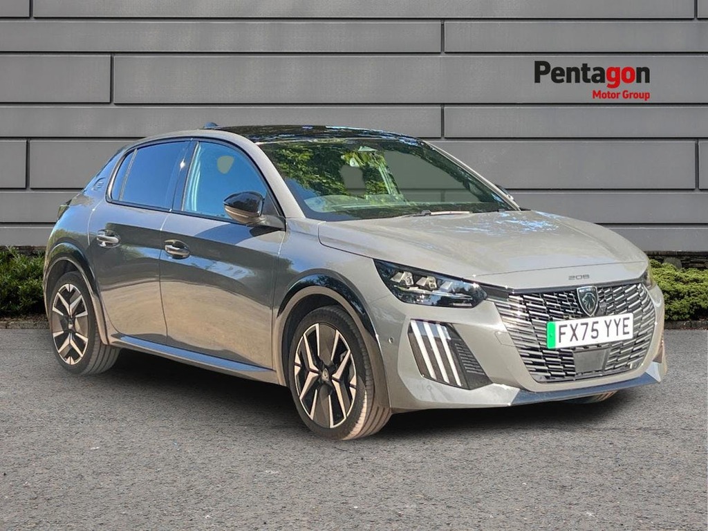 Peugeot e-208 51Kwh Gt Premium Hatchback 7.4K Grey