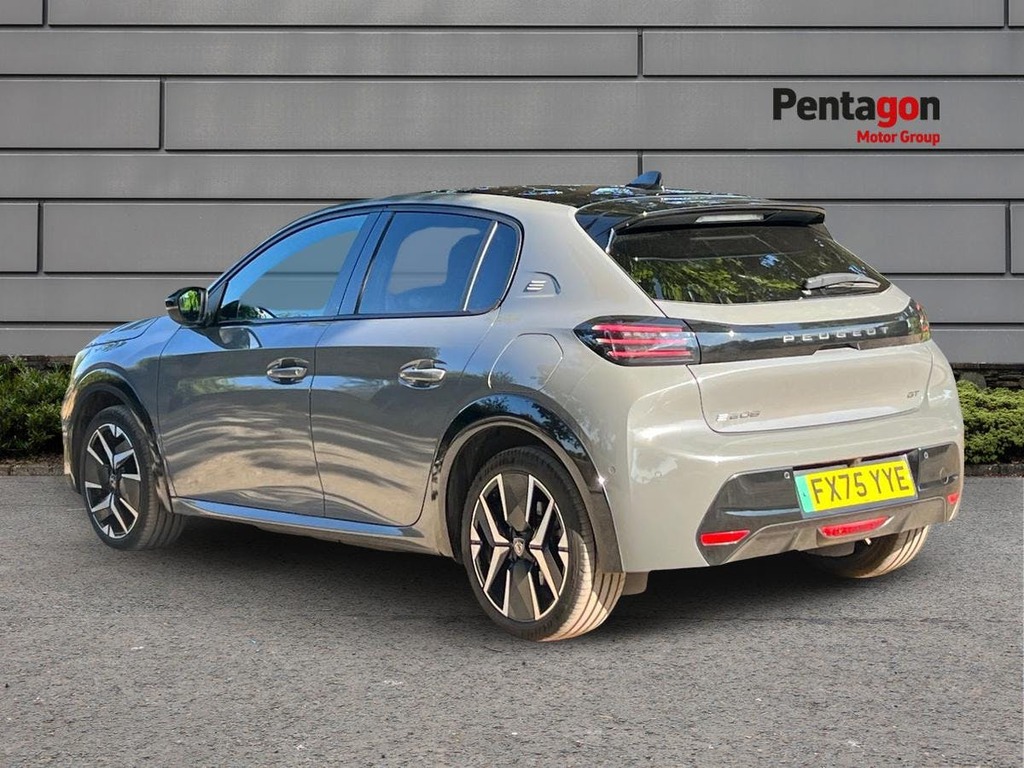 Peugeot e-208 51Kwh Gt Premium Hatchback 7.4K FX75YYE Grey #2