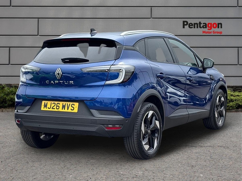 Renault Captur 1.2 Tce Techno Suv Euro 6 Ss MJ26WVS Blue #4