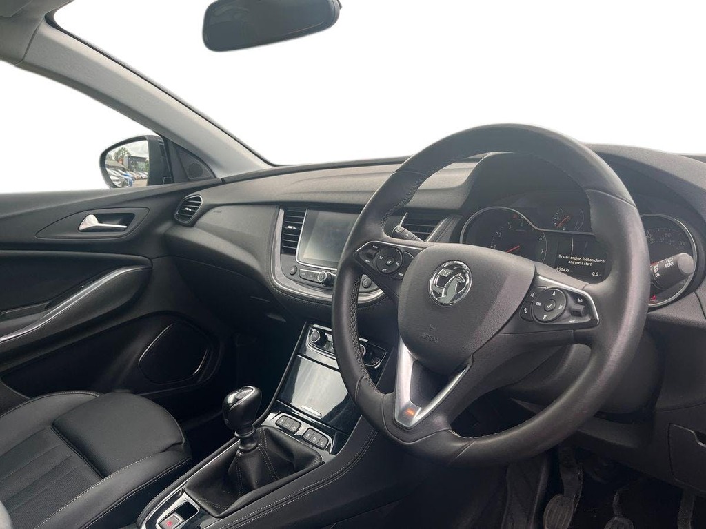 Vauxhall Grandland X 1.2 Turbo Elite Nav Suv Euro 6 DN68RYK Black #5