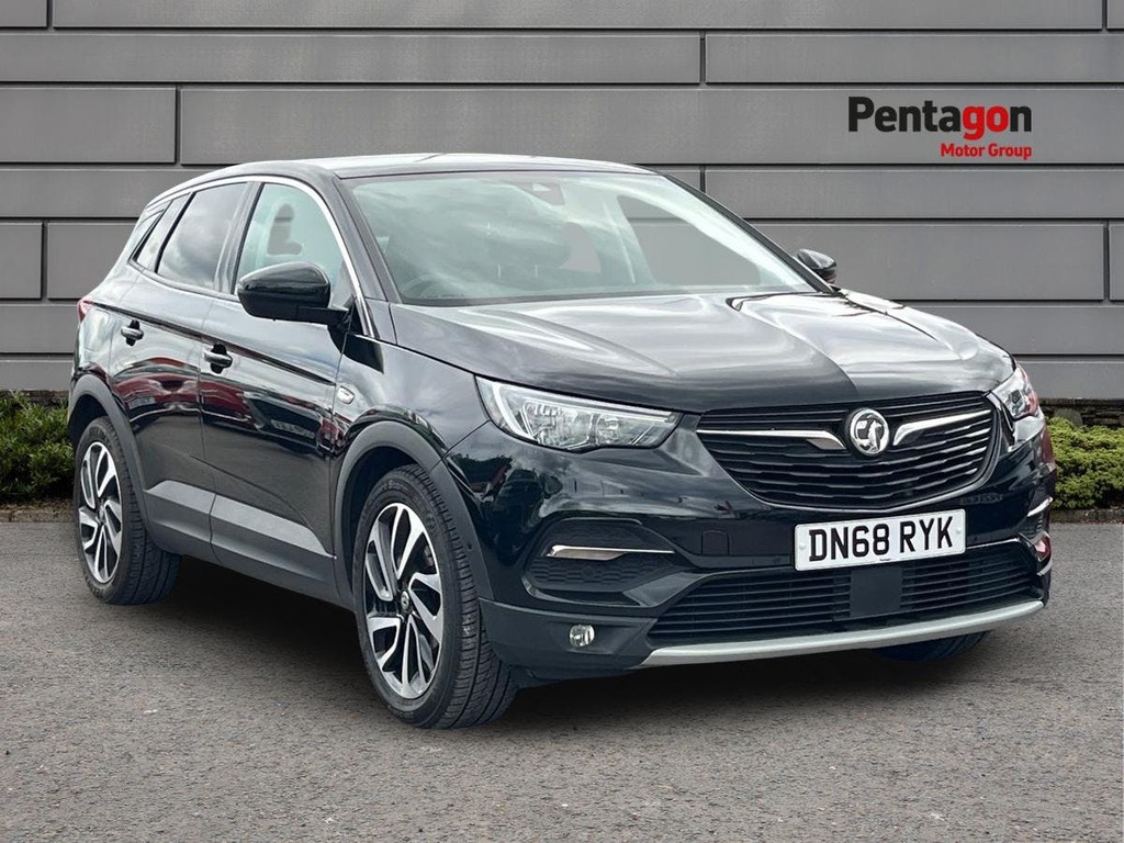 Vauxhall Grandland X 1.2 Turbo Elite Nav Suv Euro 6 DN68RYK Black