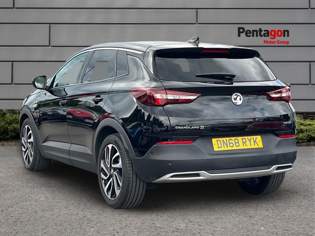 Vauxhall Grandland X 1.2 Turbo Elite Nav Suv Euro 6 DN68RYK Black #2