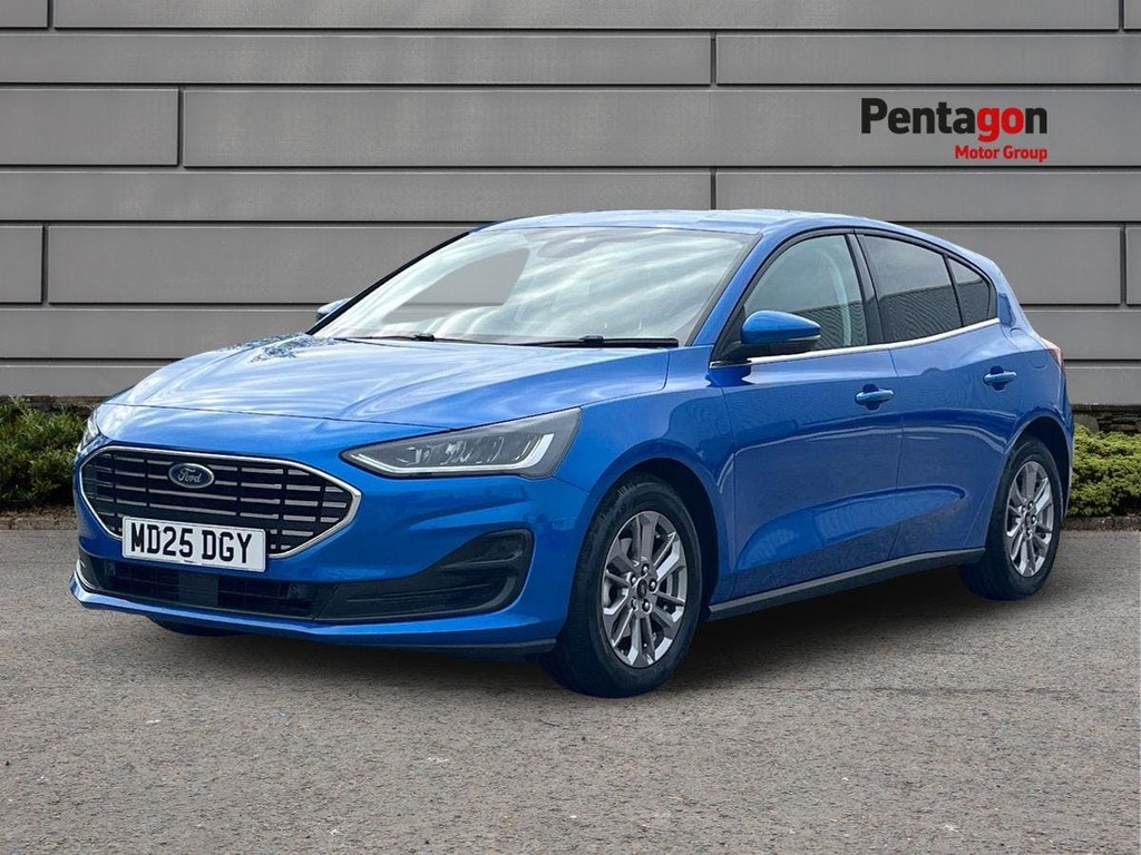 Ford Focus 1.0T Ecoboost Mhev Titanium Hatchback H MD25DGY Blue #3