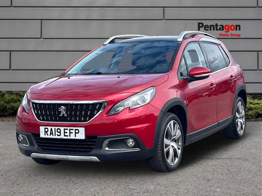 Peugeot 2008 1.2 Puretech Allure Premium Suv Eat Eur RA19EFP Red #3