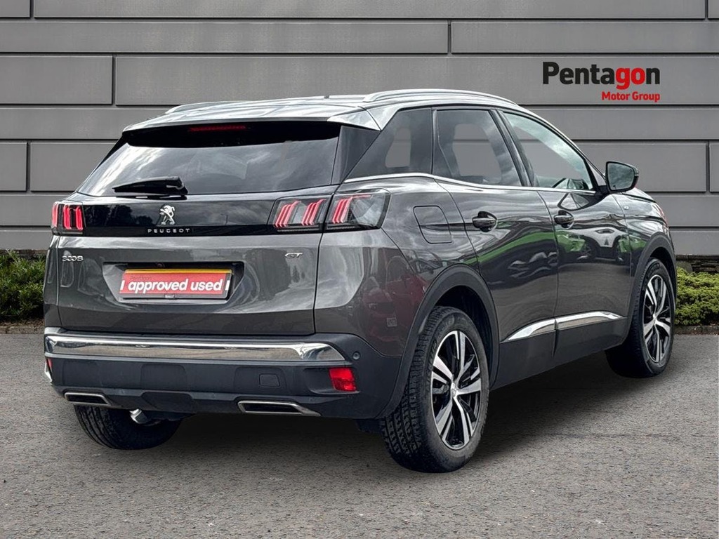Peugeot 3008 1.2 Puretech Gt Suv Eat Euro 6 Ss 1 CV23FUE Grey #4