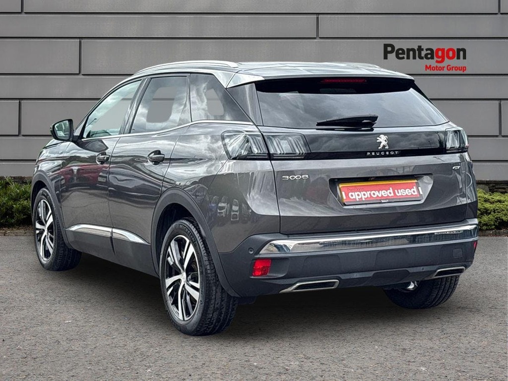 Peugeot 3008 1.2 Puretech Gt Suv Eat Euro 6 Ss 1 CV23FUE Grey #2
