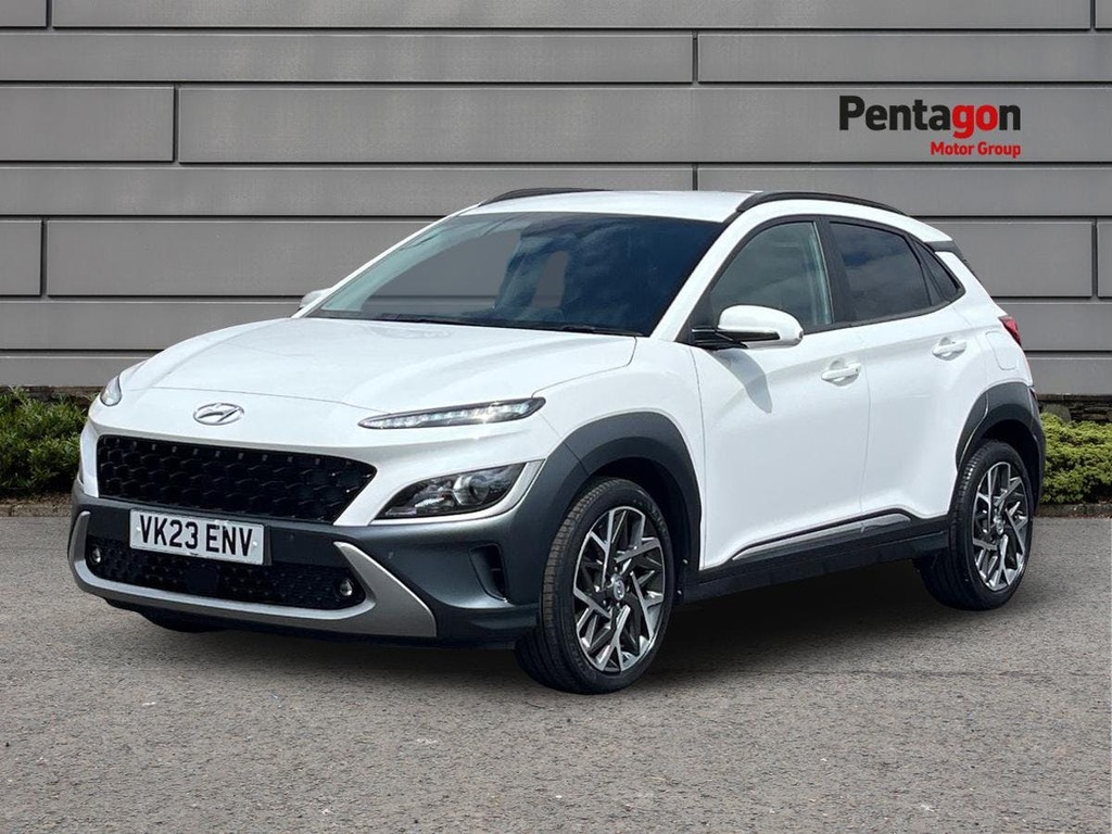Hyundai Kona 1.6 H Gdi Premium Suv Hybrid Dct Euro 6 White #3