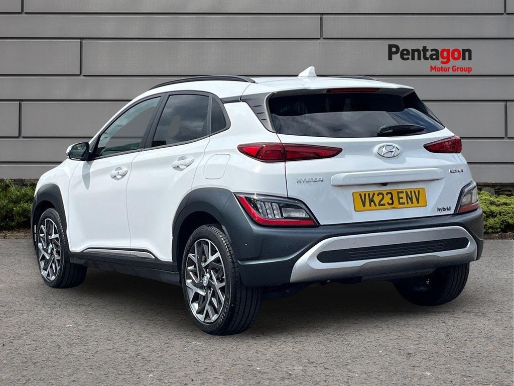 Hyundai Kona 1.6 H Gdi Premium Suv Hybrid Dct Euro 6 White #2
