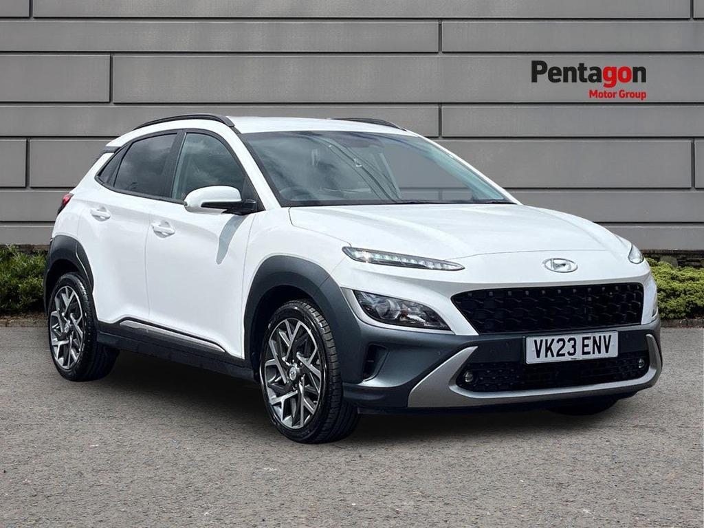 Hyundai Kona 1.6 H Gdi Premium Suv Hybrid Dct Euro 6 White