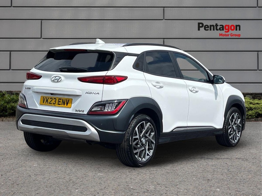 Hyundai Kona 1.6 H Gdi Premium Suv Hybrid Dct Euro 6 White #4