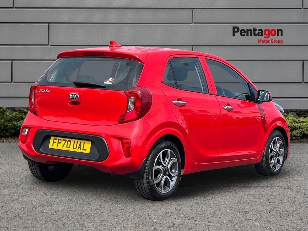 Kia Picanto 1.0 Dpi 3 Hatchback Euro 6 Ss FP70UAL Red #4