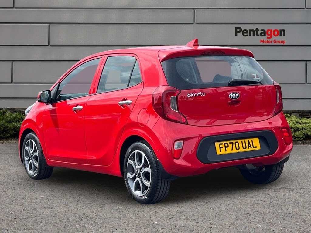 Kia Picanto 1.0 Dpi 3 Hatchback Euro 6 Ss FP70UAL Red #2
