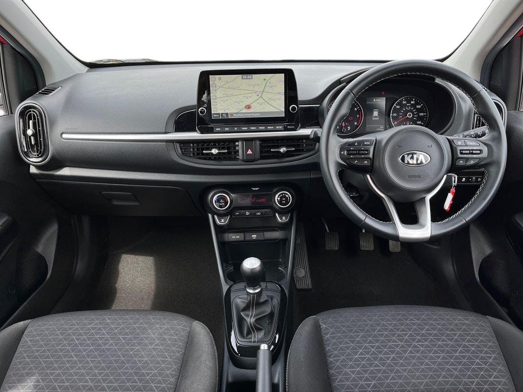 Kia Picanto 1.0 Dpi 3 Hatchback Euro 6 Ss FP70UAL Red #6