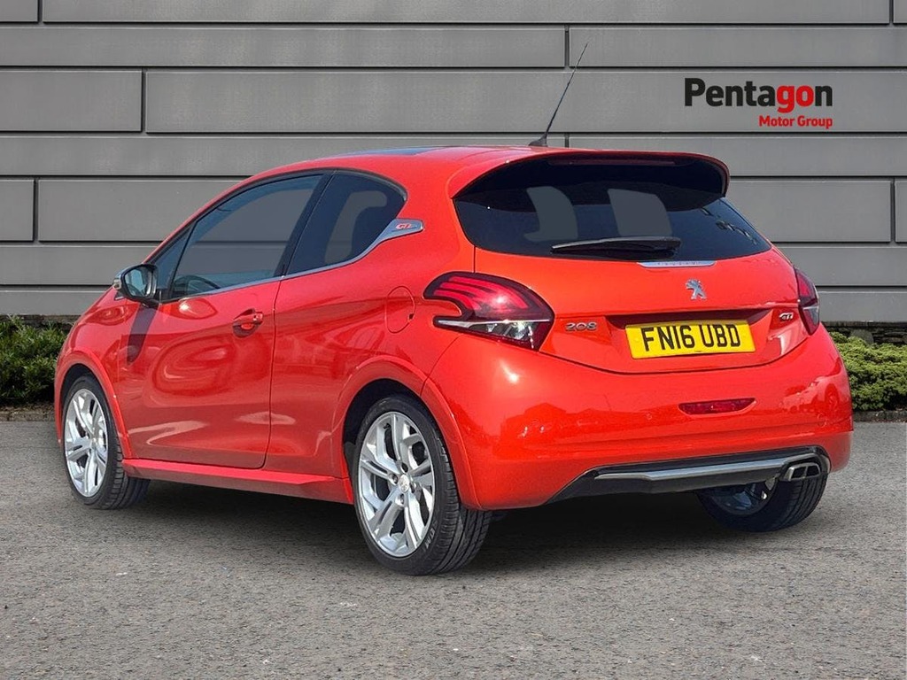 Peugeot 208 1.6 Thp Gti Prestige Hatchback E Orange #2