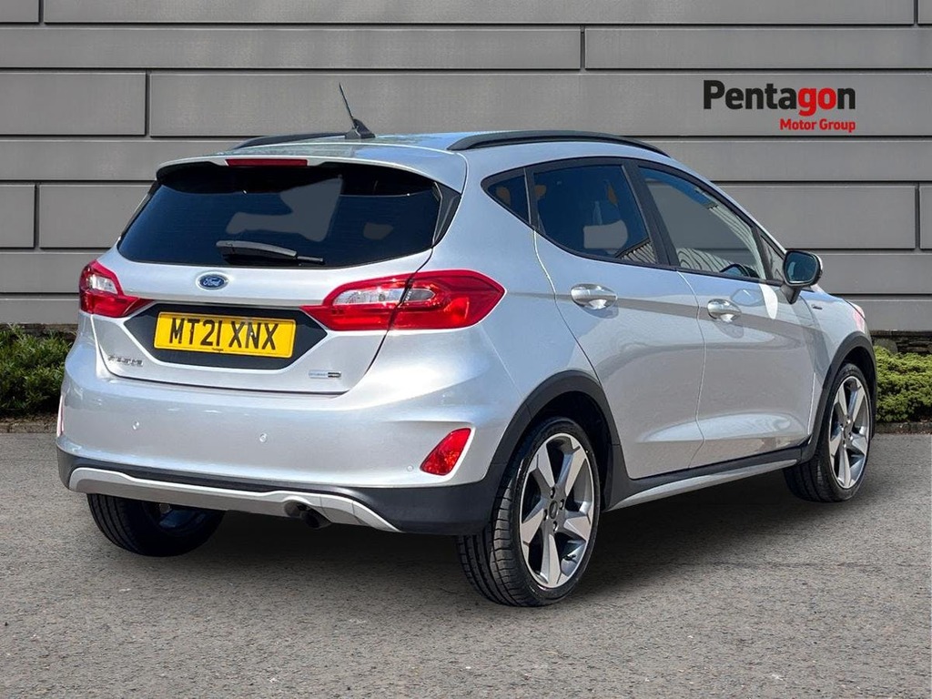 Ford Fiesta 1.0T Ecoboost Mhev Active Edition Hatchback Pe MT21XNX Silver #4