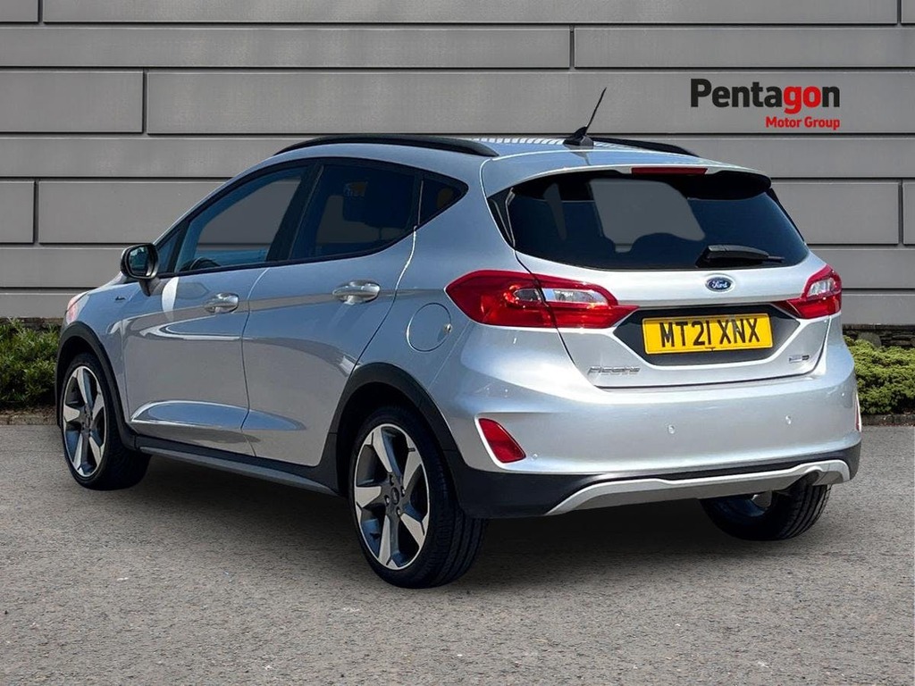 Ford Fiesta 1.0T Ecoboost Mhev Active Edition Hatchback Pe MT21XNX Silver #2