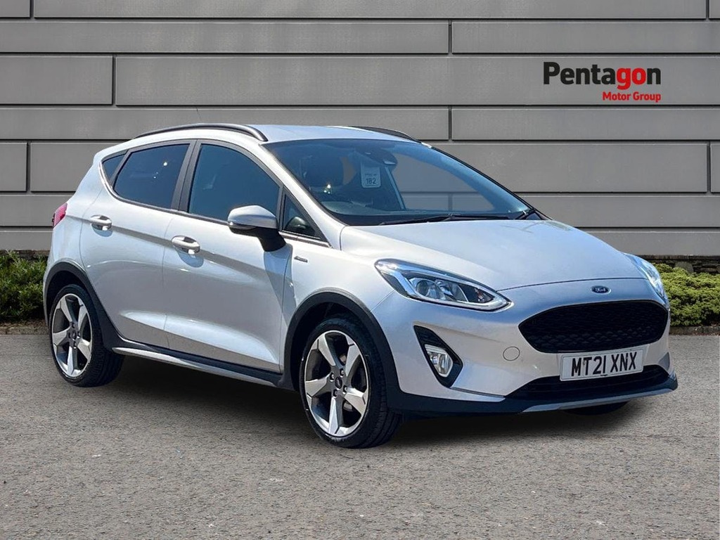 Ford Fiesta 1.0T Ecoboost Mhev Active Edition Hatchback Pe Silver