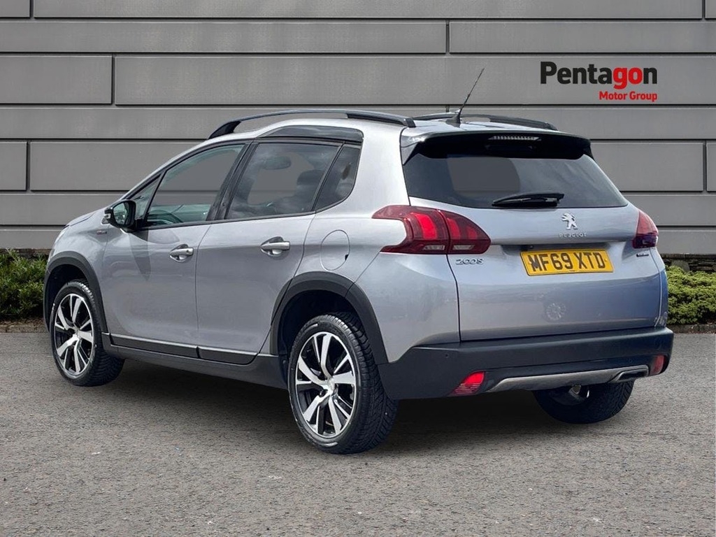 Peugeot 2008 1.2 Puretech Gpf Gt Line Suv Eur Silver #2