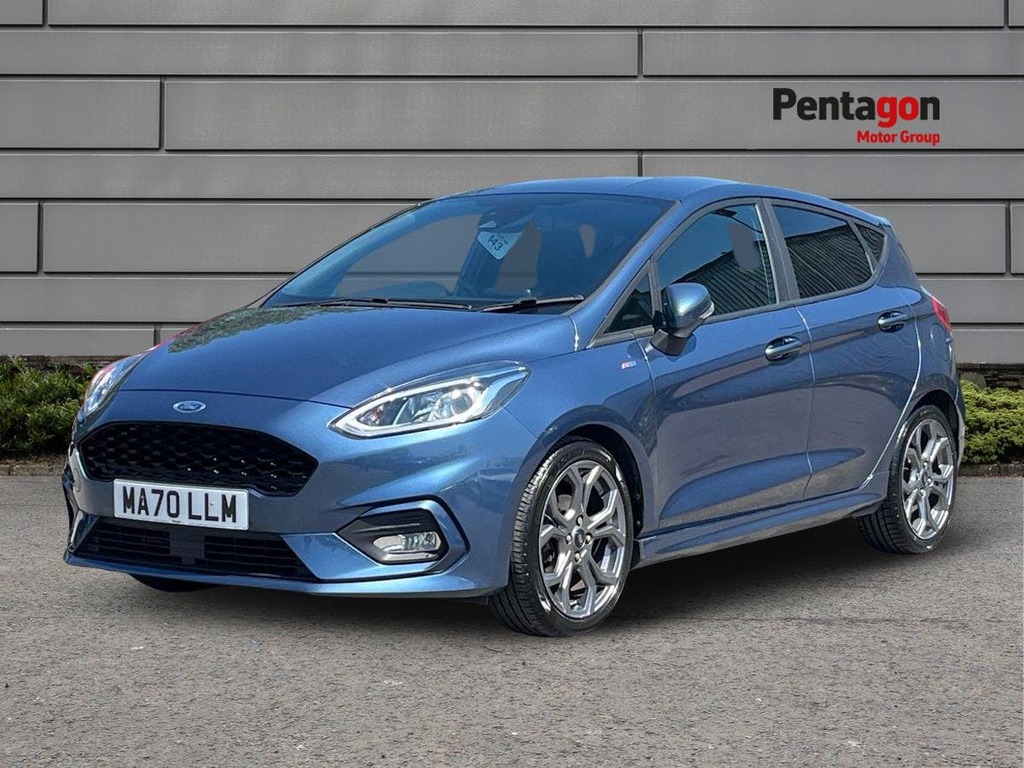 Ford Fiesta 1.0T Ecoboost Mhev St Line Edition Hatchback P MA70LLM Blue #3
