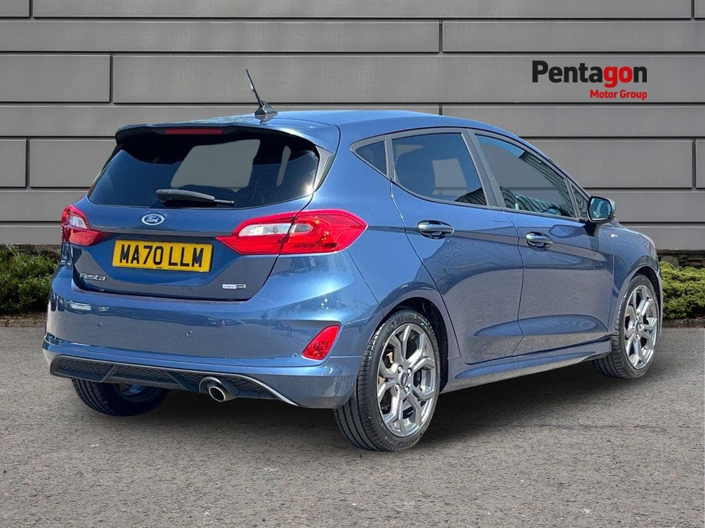 Ford Fiesta 1.0T Ecoboost Mhev St Line Edition Hatchback P MA70LLM Blue #4