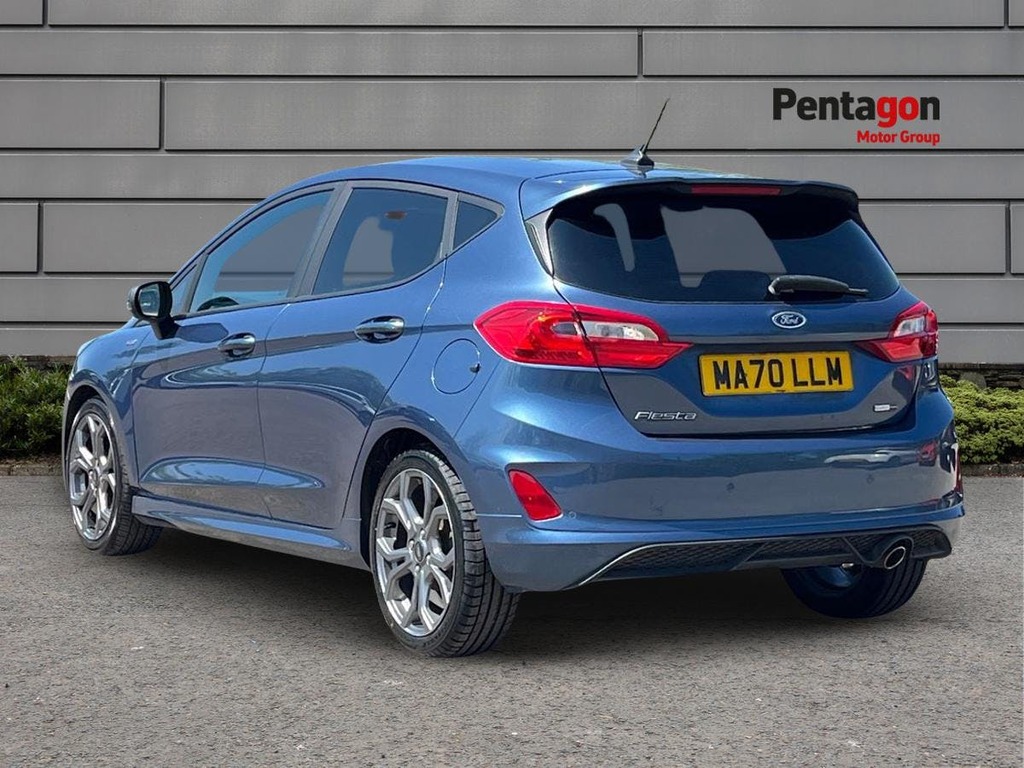 Ford Fiesta 1.0T Ecoboost Mhev St Line Edition Hatchback P MA70LLM Blue #2